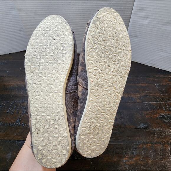 Toms‎ team and brown floral sneakers size 7 - Picture 4 of 6